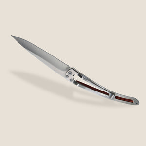 Couteau de poche 37g, bois corail / À la ferme - Deejo
