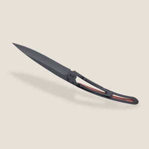 Couteau de poche 37g, bois corail / Roses - Deejo