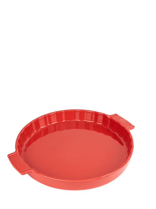 Moule à tarte céramique rouge diamètre 30 cm - Appolia
