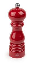 Charger l&#39;image dans la galerie, Paris Moulin à sel manuel u&#39;select en bois laqué, rouge passion, 18 cm - Peugeot