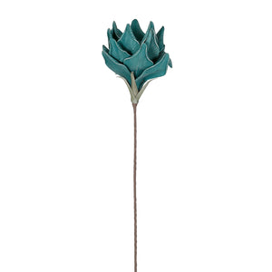 Fleur Grami émeraude H 80 cm - Côté Table