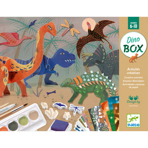 Dino Box coffret 6 activités créatives - Djeco