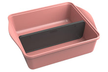 Charger l'image dans la galerie, Petit plat à four ajustable Cookut Guimauve 24 × 30 cm avec séparateur