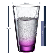 Charger l'image dans la galerie, Coffret de 6 verres OPTIC assortis 300 ml - Leonardo