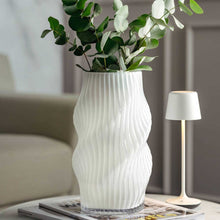 Charger l'image dans la galerie, Vase VERDI blanc 30 cm - Leonardo