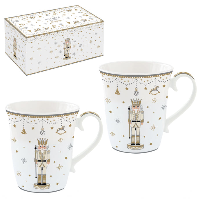 Coffret 2 mugs en porcelaine Royal Nutcracker - Easy Life