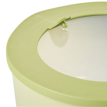 Charger l'image dans la galerie, Boîte de conservation ronde Store&amp;More Bio 850 ml vert avocat Guzzini - vue 2