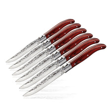 Charger l'image dans la galerie, Coffret de 6 couteaux à steak Rancho - GEFU - six couteaux