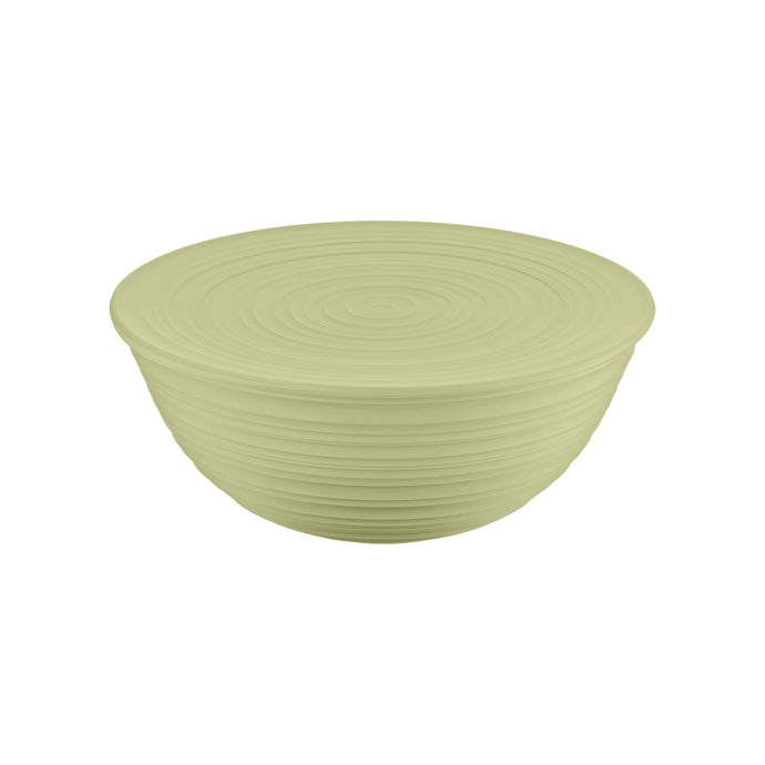 Saladier avec couvercle XL Tierra Vert Algue - Guzzini