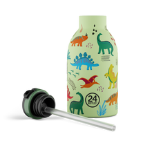 Charger l&#39;image dans la galerie, Gourde en inox isotherme Kids Jurassic Friends 330ml - 24Bottles