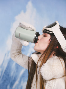 Travel Mug / Gobelet de voyage isotherme Tilleul 350 ml -  Qwetch