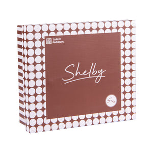 Coffret de 4 mugs Shelby 40 cl - Table Passion