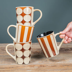 Coffret de 4 mugs Shelby 40 cl - Table Passion