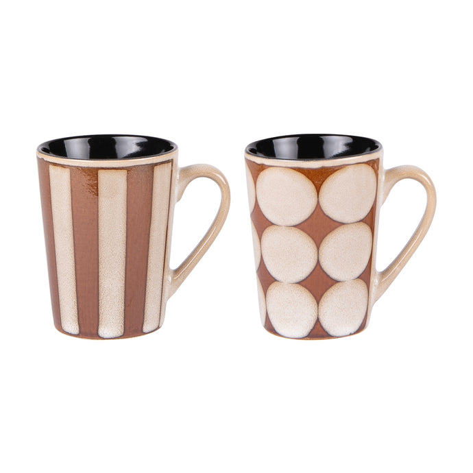 Coffret de 2 mugs Shelby 55 cl - Table Passion