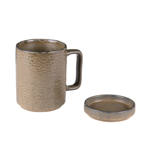 Mug avec couvercle Mewan 3 assortis 35cl - Bastide