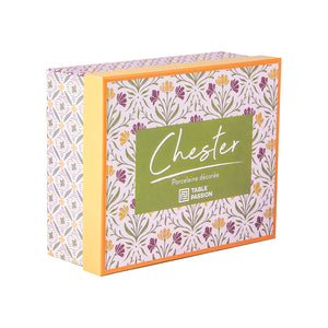 Coffret de 4 mugs Chester 38 cl - Table Passion