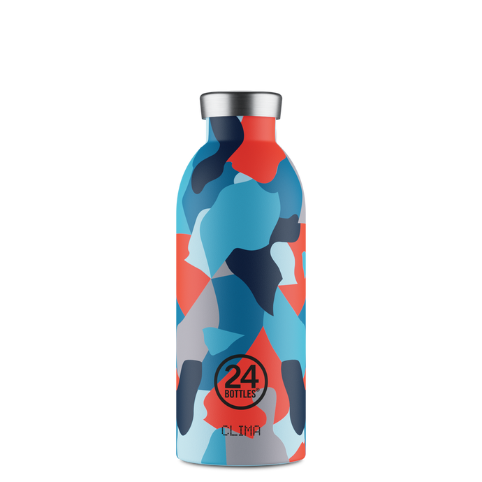 Gourde en inox isotherme Clima Blue Tundra 500ml - 24Bottles