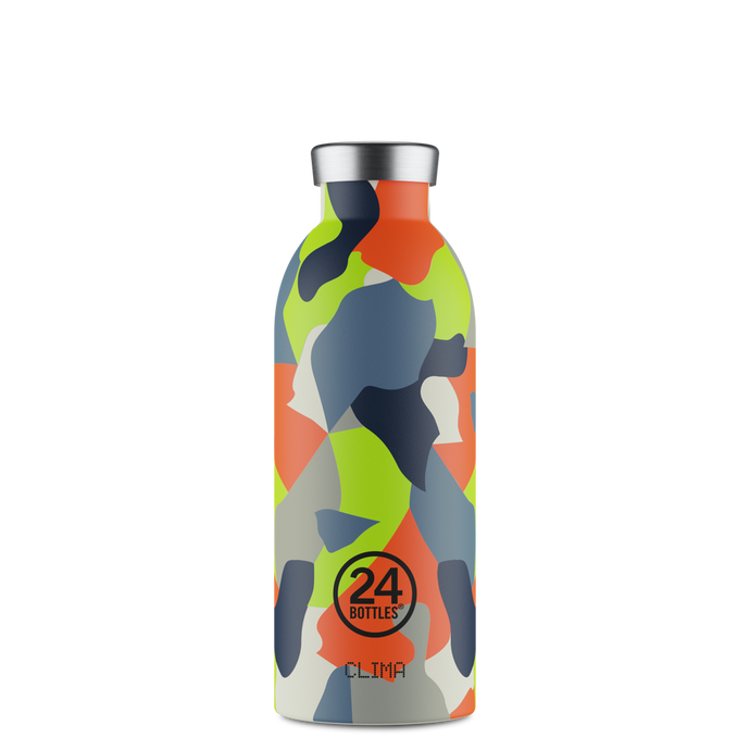 Gourde en inox isotherme Clima Green Tundra 500ml - 24Bottles