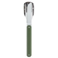 Charger l&#39;image dans la galerie, Couverts droits aimantés 12H34 Aluminium Kaki - Akinod