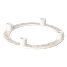 Charger l'image dans la galerie, Couronne de l’Avent Points dorés Räder en porcelaine - vue principale