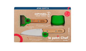 Coffret cuisine pour enfant "le Petit Chef" Vert - Opinel
