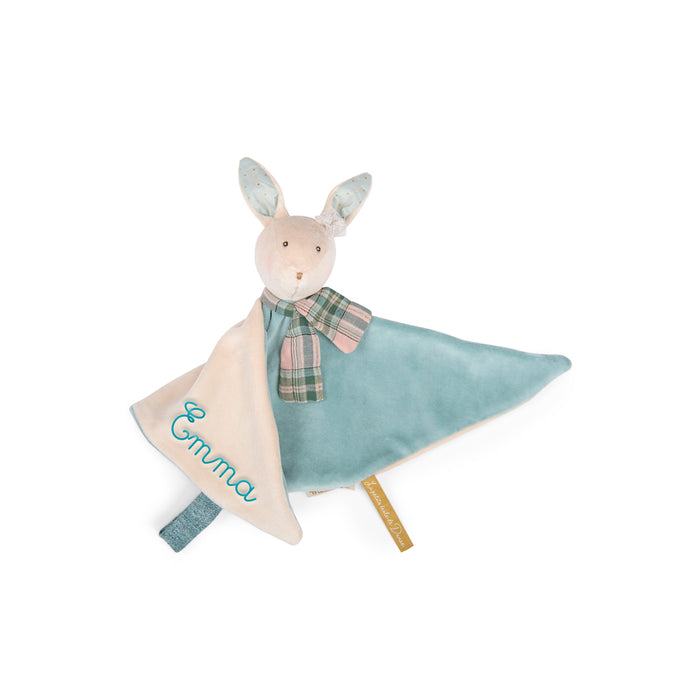 Doudou lapin bleu La petite école de danse - Moulin Roty