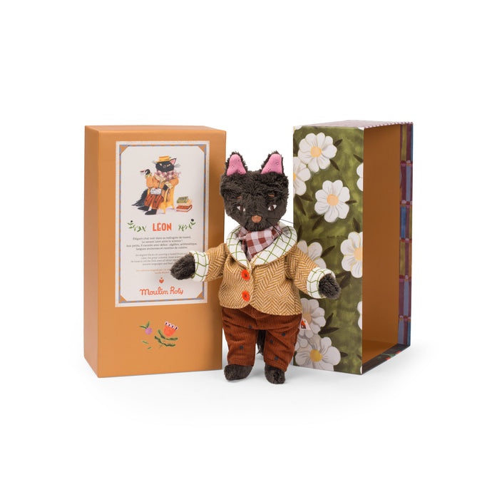 Léon Le chat Les Minouchkas - Moulin Roty