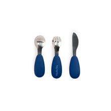 Charger l&#39;image dans la galerie, Set couverts silicone Puce &amp; Pilou - Moulin Roty