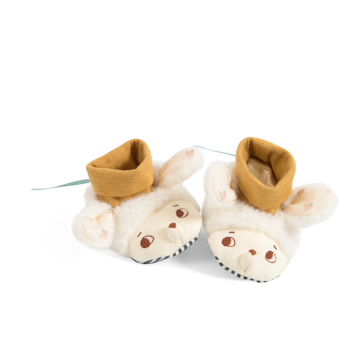 Les Chaussons mouton Après la pluie - Moulin Roty