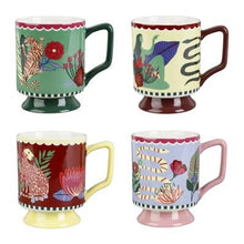 Charger l'image dans la galerie, Coffret de 4 mugs Thaïger assortis 30 cl - SEMA Design