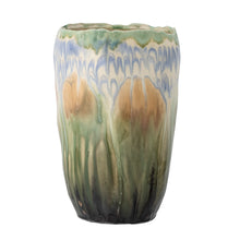 Charger l&#39;image dans la galerie, Mahasti vase vert ,grès - Bloomingville