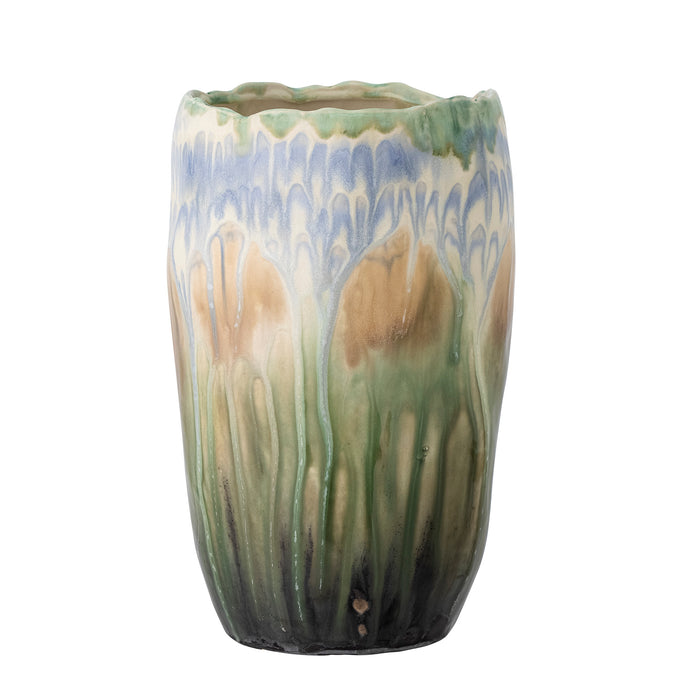 Mahasti vase vert ,grès - Bloomingville