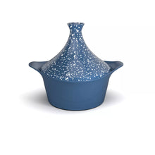 Charger l&#39;image dans la galerie, Couvercle tajine bleu pour cocotte 24 ou 28 cm - Cookut