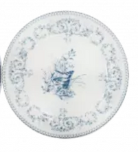 Charger l&#39;image dans la galerie, Assiettes mignardises Les Dépareillées Bleues- Faïencerie de Gien