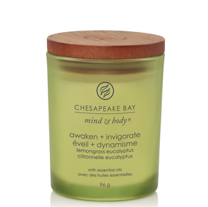 Petite jarre Eveil + Dynamisme (Citronnelle Eucalyptus) - Chesapeake Bay