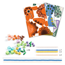 Charger l'image dans la galerie, Enfilage fil chenille Terribles dinos  - Djeco