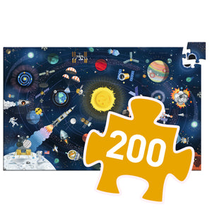 Puzzle d'observation L'espace 200 pièces - Djeco