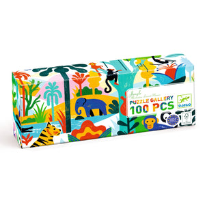 Puzzle Gallery Jungle 100 pièces - Djeco