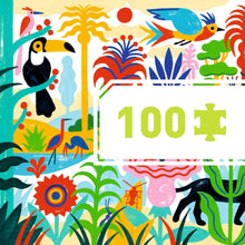 Charger l&#39;image dans la galerie, Puzzle Gallery Jungle 100 pièces - Djeco