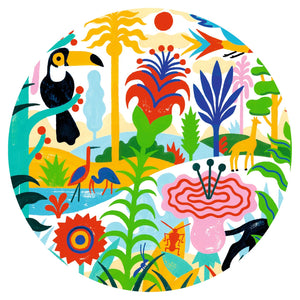 Puzzle Gallery Jungle 100 pièces - Djeco
