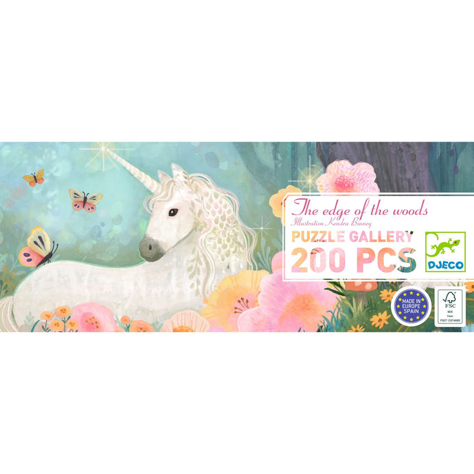 Puzzle Gallery The Edge of the Woods 200 pièces - Djeco