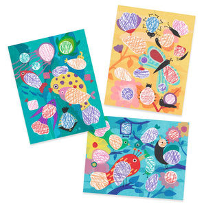 Fabuleux pochoirs Piou Piou & Co - Djeco