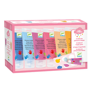 Tubes de peinture à doigts - Djeco