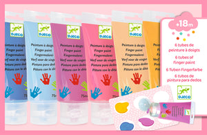 Tubes de peinture à doigts - Djeco