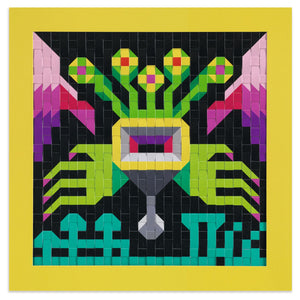 Tissage pixels Invaders- Djeco