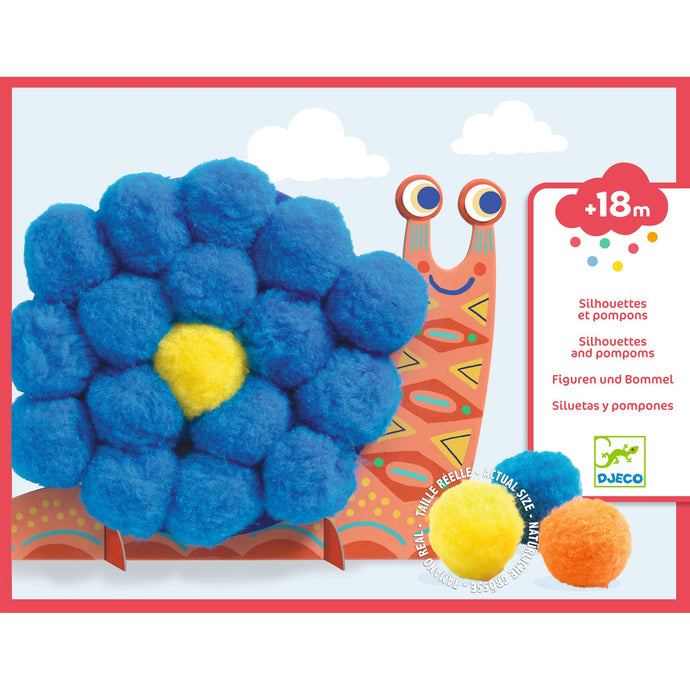 Silhouettes et pompons - Djeco