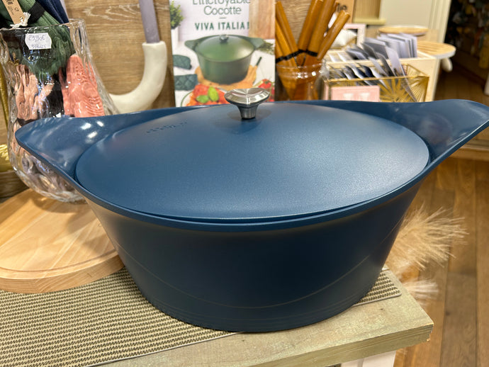 L'incroyable cocotte ovale 33 cm Myrtille - Cookut