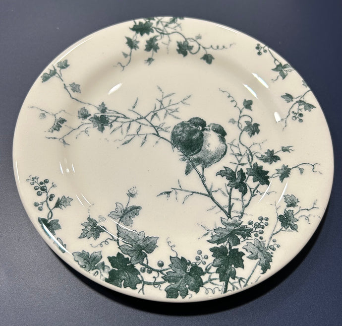 Assiette mignardise Les oiseaux - Faïencerie de Gien