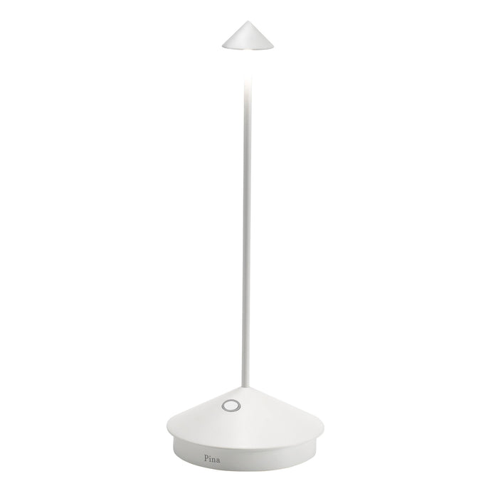 Pina lampe de table Blanc - Zafferano