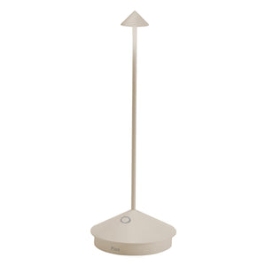 Pina lampe de table Sable mat - Zafferano